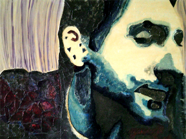  Quadri Pop Art di Carla Bertoli - Untitled - Diptych 02 - Mixed Technique 80x60 - 2008